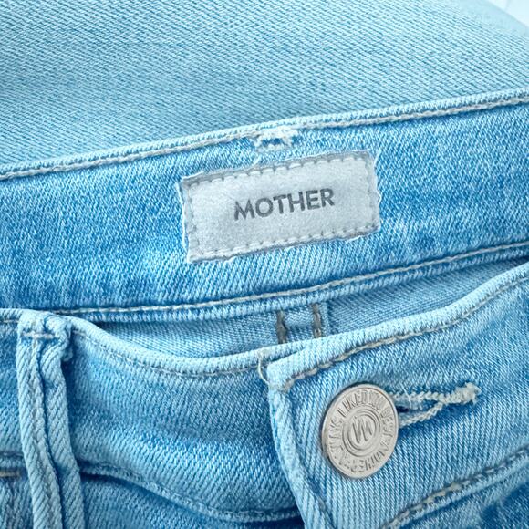 MOTHER The Hustler Ankle Chew Jeans Petal Plucker 27 - Picture 8 of 12